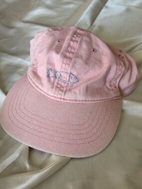 Light Pink Embroidered Fish Cap from the Sardines